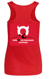 2024 DEVIL woman's fit Fire Red Technical Vest