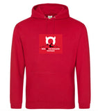 2024 DEVIL fire red unisex adult hoody - M, L & XL only